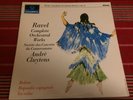 ANDRE CLUYTENS Ravel: complete orchestral works vol. 2 LP UK COLUMBIA SAX 2477