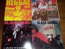 4 LP Reggae Lot.  Burning Spear, Steel Pulse, Black Uhuru.  VG+ 4 Records