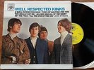 The Kinks - Well Respected Kinks LP 1966 Orig Press A1/B1 Marble Arch MAL 612