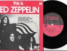 led zeppelin this is EP 7'' made in  New Zealand NZ 1970s