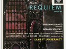 SXL 2211 ANSERMET, DANCO & SOUZAY Faure Requiem UK decca ED1 WBg STEREO LP