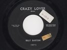 '58 TwinSpin Rockabilly BILLY BARTON Crazy Lover/Day Late Dollar Short