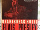 1956 Elvis Presley Heartbreak Hotel FIRST Cardboard Mexico 45 Rock  VG+