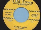 Royaltones - Old Town 1018 CRAZY LOVE (GREAT DOO WOP) 45 SHIPS FREE / MAKE OFFER