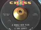 Jo Ann Garrett -A Whole New Plan- Northern Soul 45 on Chess - Hear