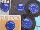 Rolling Stones x 5 Decca 45's