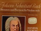 DGG - SZERYNG - BACH SONATAS & PARTITAS FOR SOLO VIOLIN - COMPLETE 3LP BOX - NM