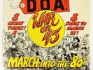 D.O.A. WAR ON 45 USA 12” EP NEAR MINT WITH INSERT VIRUS 24 1985