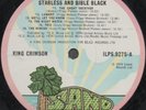 King Crimson - 'Starless & Bible Black' 1974 UK Island pink rim LP ILPS9275