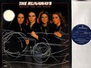 THE RUNAWAYS waitin' for the night LP EX/EX- 9100 047 1st uk press mercury 1977