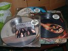 3x Deep Purple picture disc LPs. In Rock, Fireball and Machine Head +posters