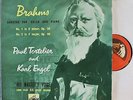 Tortelier+Engel. Brahms (cello sonatas). HMV ALP 1233. NM-, some odd ticks