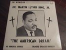 196? SEALED SPOKEN WORD LP Dr. Martin Luther King, Jr. The American Dream