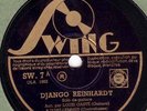 78rpm – Django Reinhardt – Saint Louis Blues – Swing 7 – E+