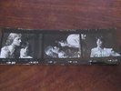 3 petites photos  de planche contact originale  claude francois dani