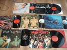 The 1ST 7 Roxy Music Albums 1ST Country Life For Your Pleasure Stranded Viva LP