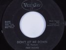 Northern Soul 45 FRED HUGHES Don't Let Me Down VEE-JAY HEAR