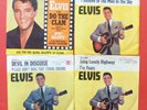 ELVIS PRESLEY- 4 ORIGINAL GERMAN SINGLES-SUPERB VALUE FOR MONEY