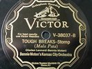 78RPM  JAZZ BERNIE MOTEN'S KANSAS CITY ORCH VICTOR 38037