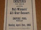 NME 1963 Poll-Winners Concert Programme (Beatles/Billy Fury/Tornados/Shadows)