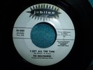 THE HOLLYHAWKS i cry all the time DJ 45 JUBILEE ROCKABILLY NICKY SULLIVAN HOLLY