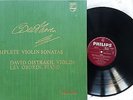D.Oistrakh, Oborin: Beethoven- Complete Violin Sonatas / Philips 4 LP Box mono