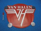ORIGINAL 1981 VAN HALEN Vintage Poster Red & White Scarce Item 23
