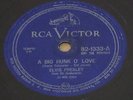ELVIS PRESLEY 1959 A Big Hunk O´ Love/ My wish came true ROCK 10” 78 RPM BRAZIL