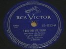 ELVIS PRESLEY 1959 I Need You Love Tonight/A Fool Such As I  78 RPM 10”  BRAZIL