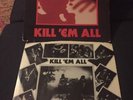 METALLICA Kill 'Em All LP Megaforce 1983 w/ Inner Sleeve Original First Pressing