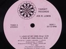 JOE R. LEWIS Love Of My Own TARGET 12