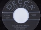 R&B Soul Popcorn 45 EARL GRANT House of Bamboo DECCA VG+ HEAR