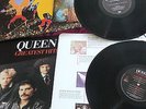 2 QUEEN LP RECORDS, EX/EX. A KIND OF MAGIC, + GREATEST HITS.