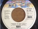 KISS rare Shout It Out Loud rock CASABLANCA Canadian EX 45