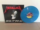 METALLICA - METAL UP YOUR ASS -BRAND NEW BLUE COLORED VINYL LP RECORD