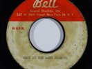 Doo Wop 45 UNKNOWN ARTIST What Do You Want From Me/Don't Ever Leave Me acetate