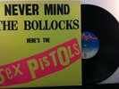 SEX PISTOLS Never Mind The Bollocks 1977 Orig UK LP 11-Track Blank Back A1/B2