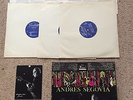 ANDRES SEGOVIA GOLDEN JUBILEE 3x LP BOX SET+1962 TOUR BOOK OZ FESTIVAL CLASSICAL