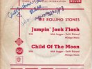 The Rolling Stones - Jumpin' Jack Flash BRD 1968 - white label promo/Vorabcover