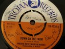 Freddie Notes & The Rudies Down On The Farm Orig UK 7