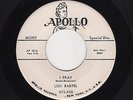 '55 DooWop LOU BARTEL/DOVERS I Pray/Zoom (Give Me Your Love) APOLLO 473 M- HEAR