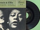LOUIS ARMSTRONG & ELLA FITZGERALD / BRUNSWICK 10 018 Press France 1957 EP VG+