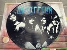 Artistic version of LED ZEPPELIN white design. Stencil artwork on vinyls.
