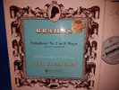@SAX 2362 *BLUE/SILVER* KLEMPERER* BRAHMS SYMPHONY NO.2* PHILHARMONIA* NM