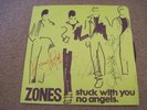 signed ZONES Stuck With You  1978  ZOOM RECORDS  near mint