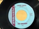 Garage 45 THE KINGSMEN Louie, Louie / Haunted Castle JERDEN 712 Early Re-Issue