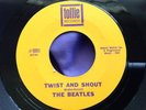 THE BEATLES 45 : TWIST AND SHOUT   THERE'S A PLACE   TOLLIE 9001