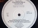 WHITE TEST/PROMO LP- DGG 139319- MOZART PIANO CONCERTO- GEZA ANDA- NM