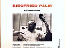 WERGO GERMANY Ligeti Webern Hindemith SIEGFRIED PALM Cello Sonats 60036 NM