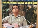 4 Vintage Johnny Cash LPs/2 Elvis/1 Tennessee Ernie Ford